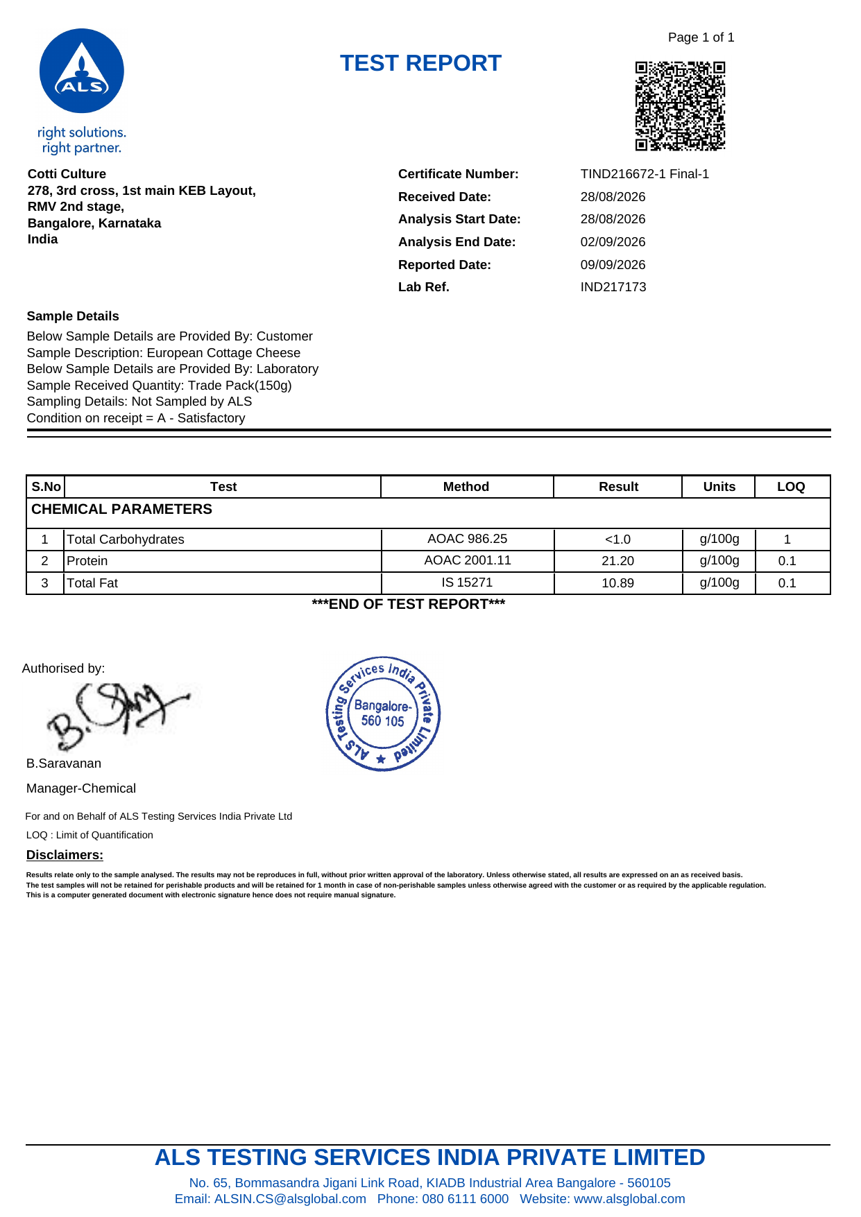 Lab report